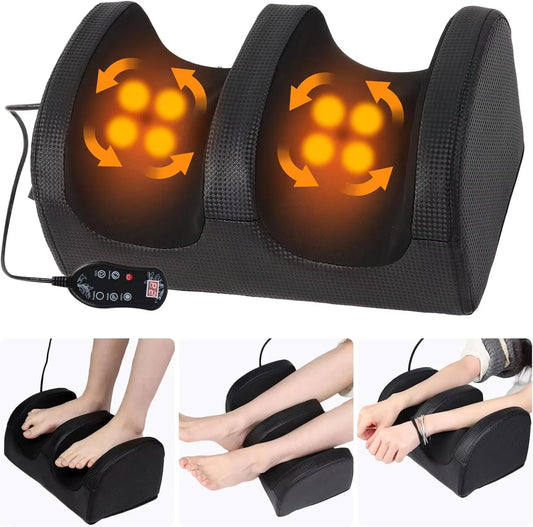 Maison Shiatsu FootRelief™ : Masseur pieds chauffant 3D pour relaxation profonde maison