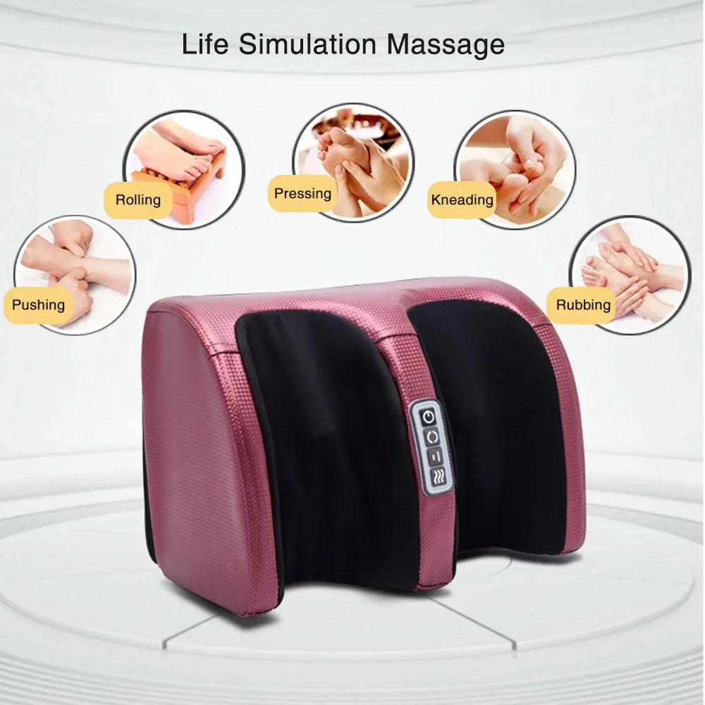 Maison Shiatsu FootRelief™ : Masseur pieds chauffant 3D pour relaxation profonde maison